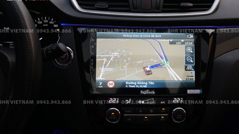 Màn hình DVD Android liền camera 360 Nissan Xtrail 2017 - nay | Fujitech 360 